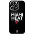 NBA Miami Heat Standard - Black iPhone 16 Pro Skin